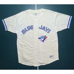 Vintage TORONTO BLUE JAYS JERSEY‎ MLB Ravens Athletic Size Large